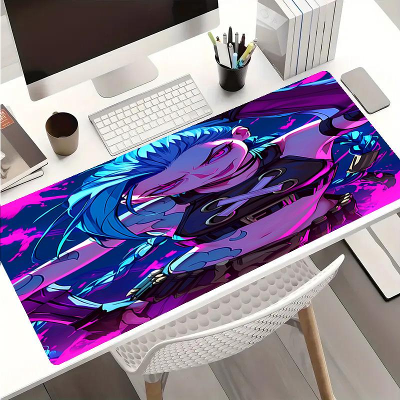 Jinx Mouse Pad - Non-Slip Rubber Base, Smooth Surface for Work,Gaming,Office,And Home Use, Desk Mouse Pad