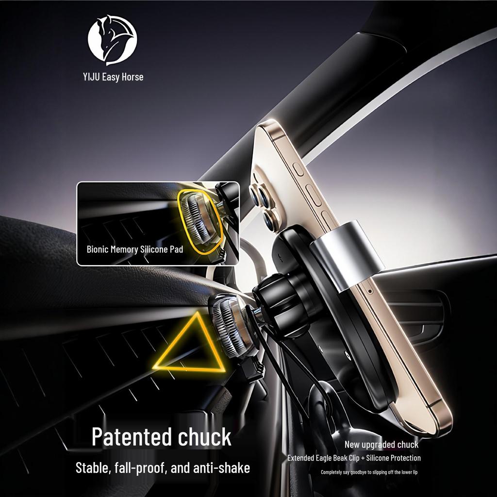 Premium Auto Handyhalterung für Lüftungsschlitz Navigation