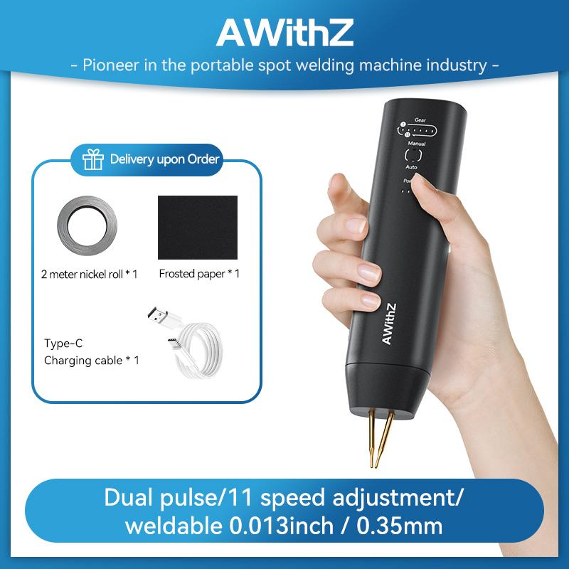 Long Strip Lightweight Portable Handheld Battery Spot Welder Five-speed Adjustable Strong Endurance