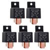 5 Pieces 5 Pin Relay 12v 80a, Automotive Relay Jd2912-1z-12vdc 80a 14vdc Spdt Truck Boat Van Switch Vehicles