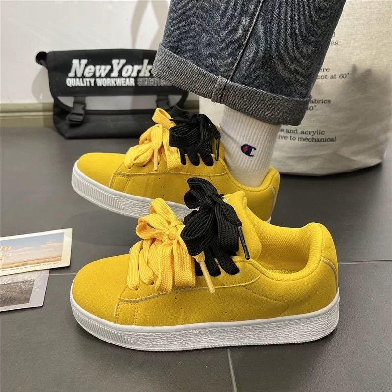 Retro Men's Platform Shoes Fashion Shallow Wedge Heel Casual Shoes Outdoor Lightweight Running Sneakers Zapatillas Para Hombre