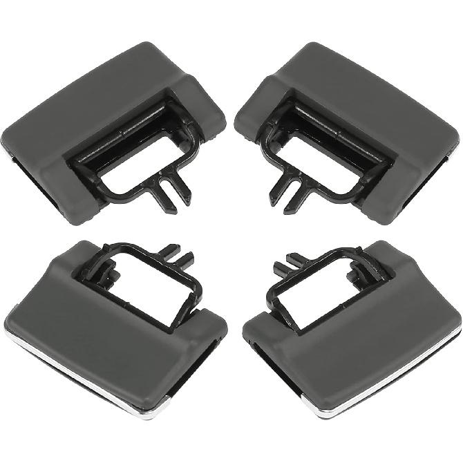 ACROPIX Front Left Right AC Vent Air Conditioning Vent Outlet Tab Clips Fit for Mercedes Benz GL450 ML350 ML550 - Pack of 4 Black