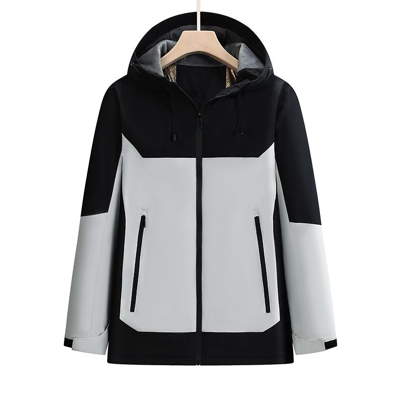 Graphene Waterproof Fleece-Lined Windbreaker for Mountaineering - Custom Logo Available