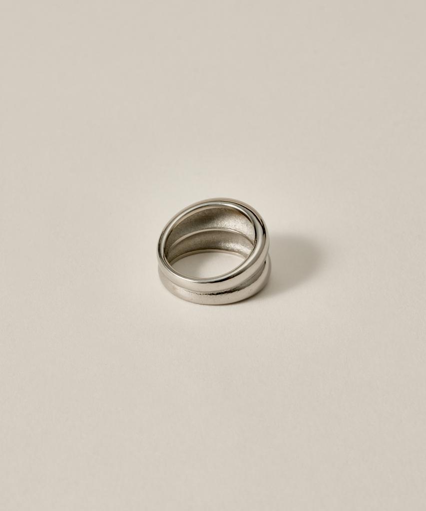 Novice Tokyo Double Ring [Stainless] / Silver