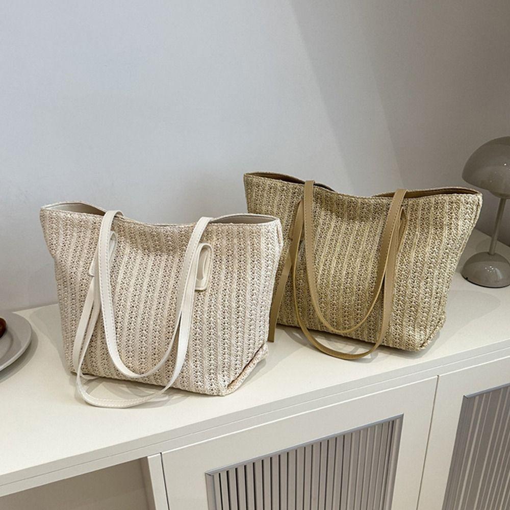 

Большие сумки ручной работы из ротанга, симпатичные сумки-тоут для женщин и девочек