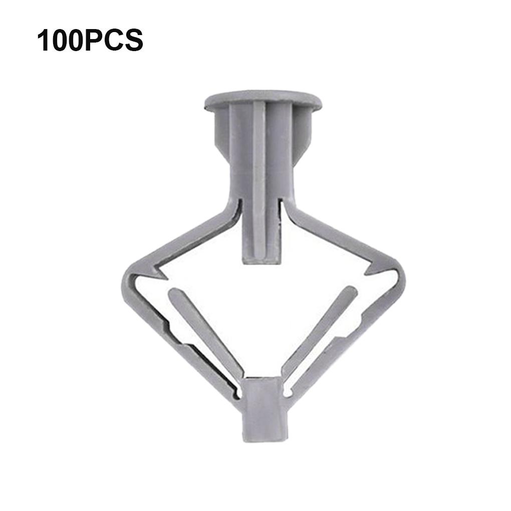 

Expansion Anchors Plastic Drilling Expansion Tubes Bolts butterfly(100 pcs)