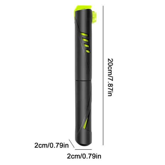 Bicycle Pump Portable Retractable Mini Hand Pump High Pressure Outdoor Ball Pump Inflator Bicycle Floor Pump Easy To Carry