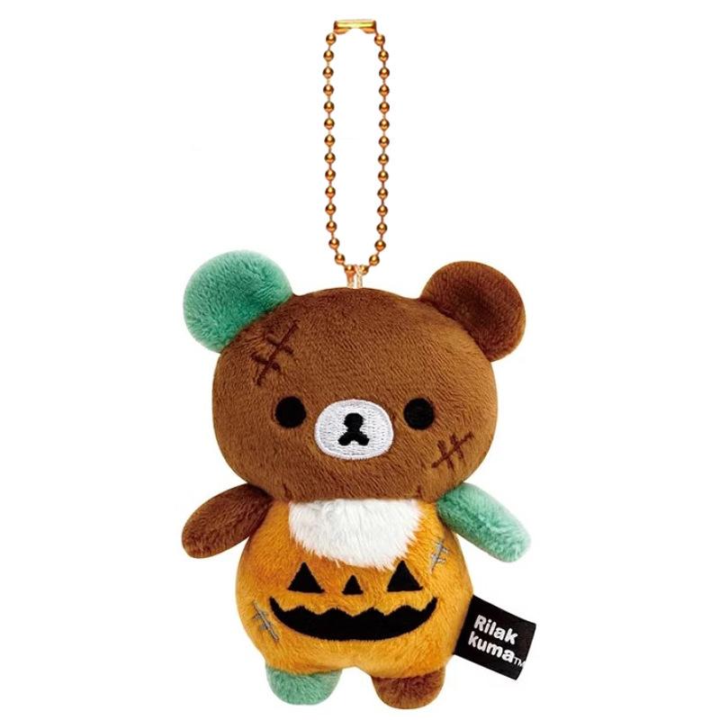 Mummy Halloween Rilakkuma Bear Brother Pumpkin Bear Brother Plush Pendant Decor