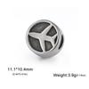 My Shape 5pcs Vintage Stainless Steel Charms for Bracelets Linking Pendants Connector Bead Charm for DIY Jewelry Making Dropship
