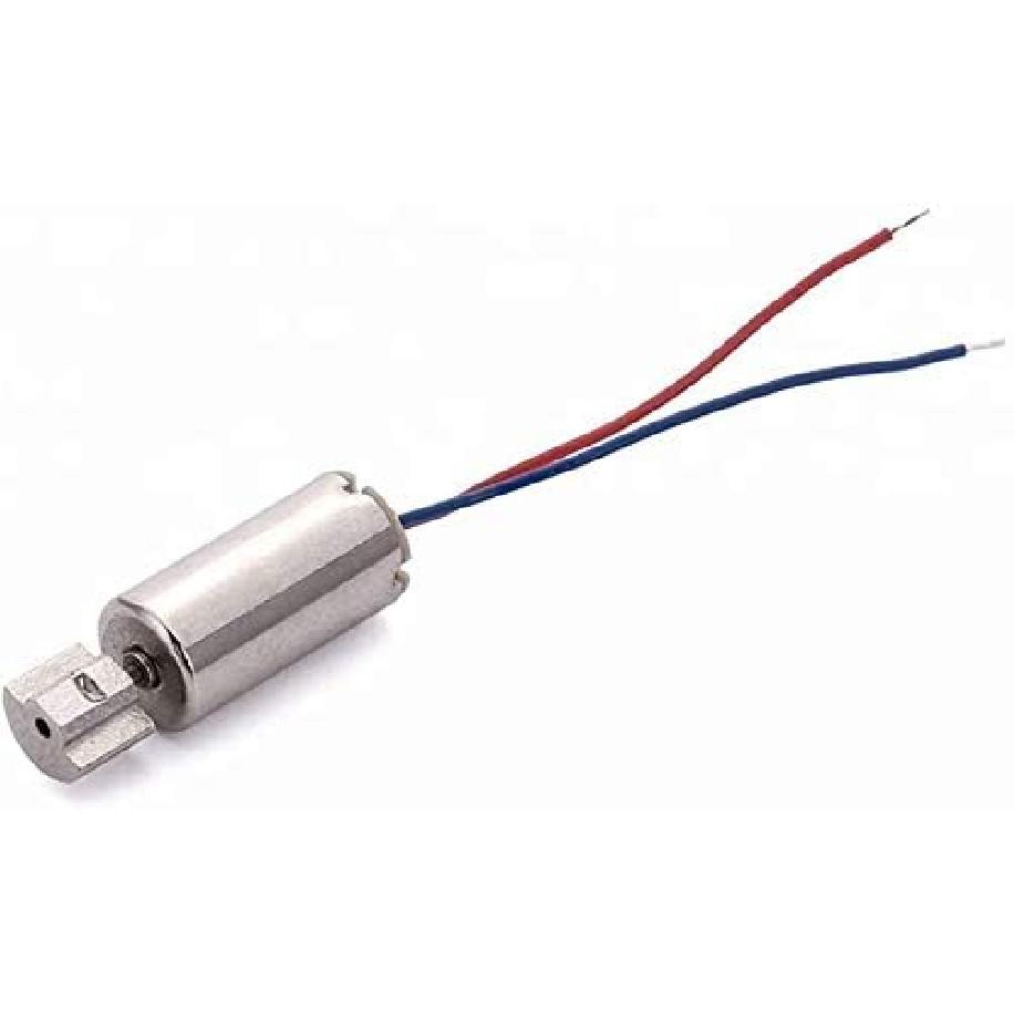 DC 1.5V 3V 6mm x 10mm Miniature Micro Vibrating Vibration Coreless Motor 12000RPM 610 Powerful Small Electric Motors 2 Wires Pack of 15
