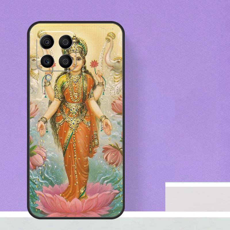 Lakshmi Hindu Goddess For Samsung Galaxy M12 M32 M52 M14 M34 M54 M21 M51 M31 M30s M20 M15 M55 M13 M33 M53 Case