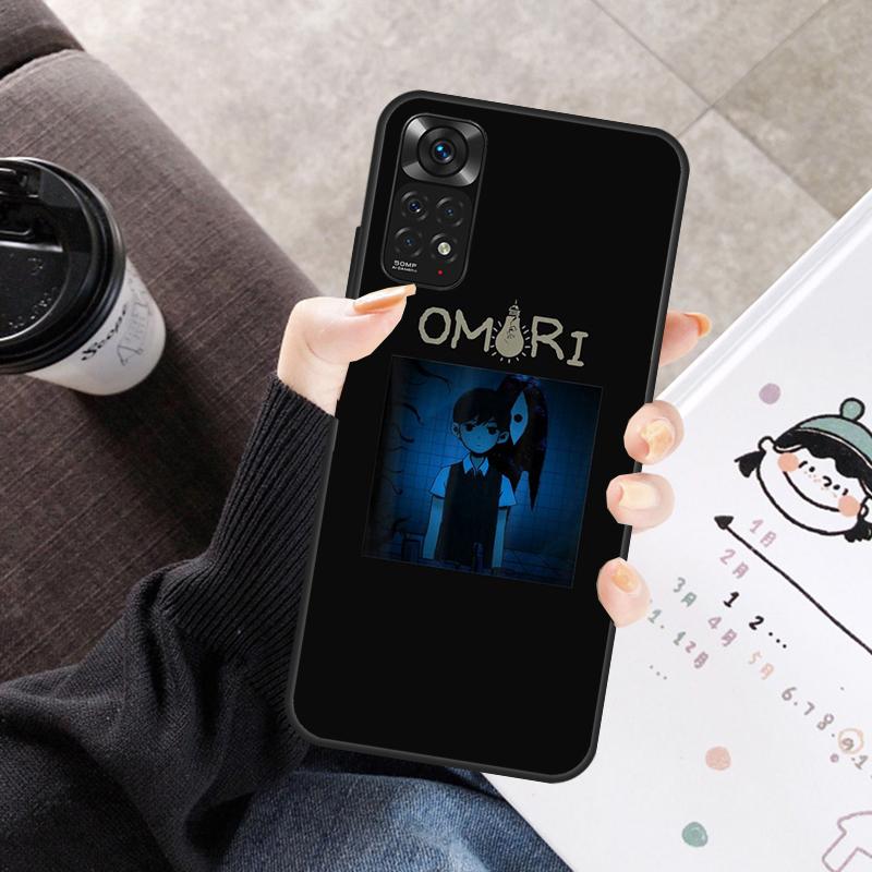 Omori Case For Xiaomi Redmi Note 11 10 9 8 12 Pro 10S 11S 12S Cover For Redmi 9 10 10A 9C 10C 12C