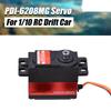 JX PDI-6208MG 8KG Large Torque Digital Metal Gear Coreless Servo For 1/10 Car Crawler Buggy RC Models Helicopter