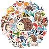 35pcs Cute Animal Stickers Cartoon Cartoon  Stickers Funny Stickers For  Laptop Luggage Scrapbook Diary Sticker DIY