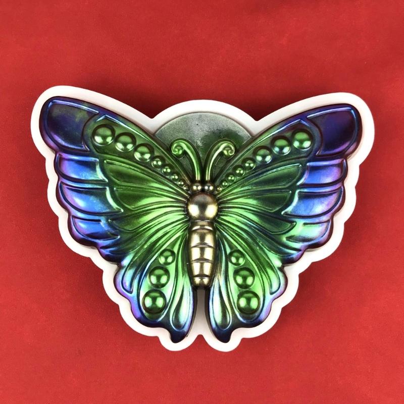 Semi-stereoscopic Butterfly-shape Wall Ornaments Drop Glue Mold Diy Wall Pendant Desktop Decoration Epoxy Silicone Mold