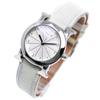 Hermes Heure H Watch Watches HR1.210 SilverDial Stainless Steel/Embossed Leather Quartz Analog Display Women Used
