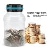 LCD Display Digital Piggy Bank Money Box Jar Dollar Coin Counting Box Money Saving Pot