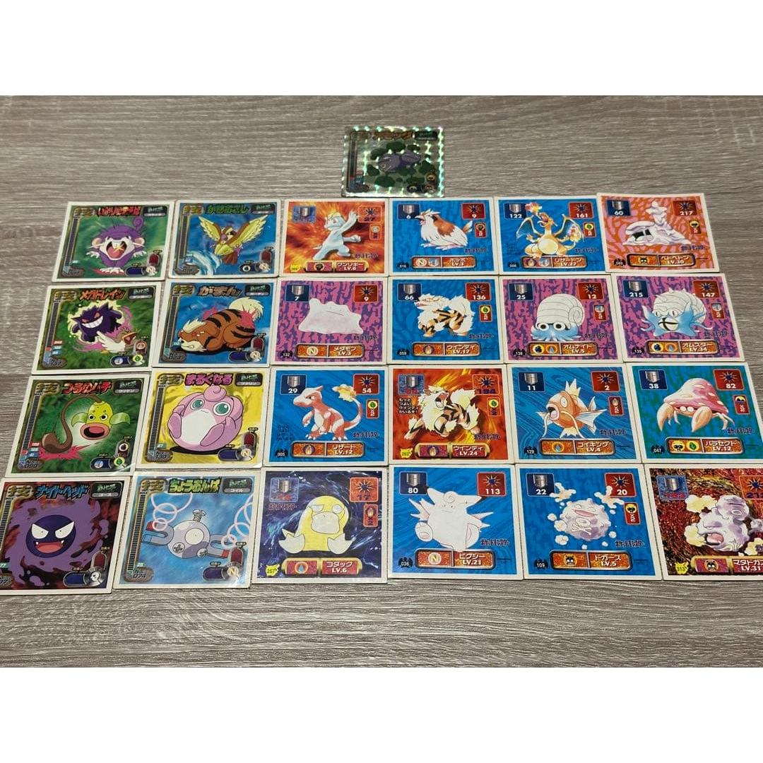 Retro Pokemon Seal Bulk Sale Amada 1996 1997 1998
