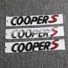 Car Body Rear Trunk Badge Sticker Decoration For MINI R53 R52 R56 R55 R57 R58 R59 R60 F56 F55 F54 F57 F60 COOPER S Accessories