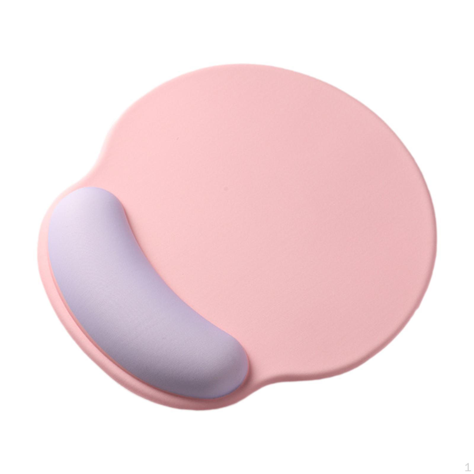 

Ergonomic Mouse Pad Computer Mat,Comfortable,Non Slip,Mousepad,Desktop with Wrist Support for Pink and Purple