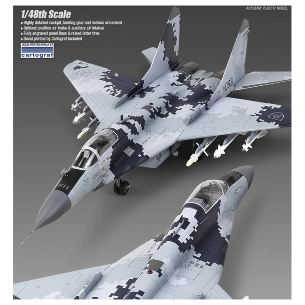 Academy 1/48 MIG-29AS Slovak Air Force Plastic Model