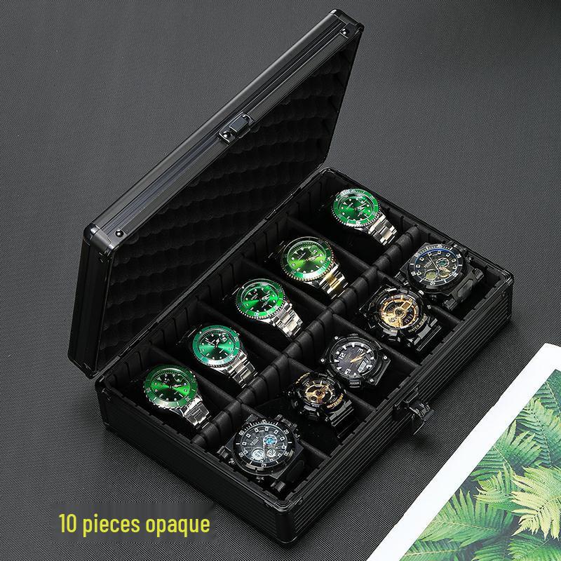 Aluminum Alloy Watch Display and Storage Box