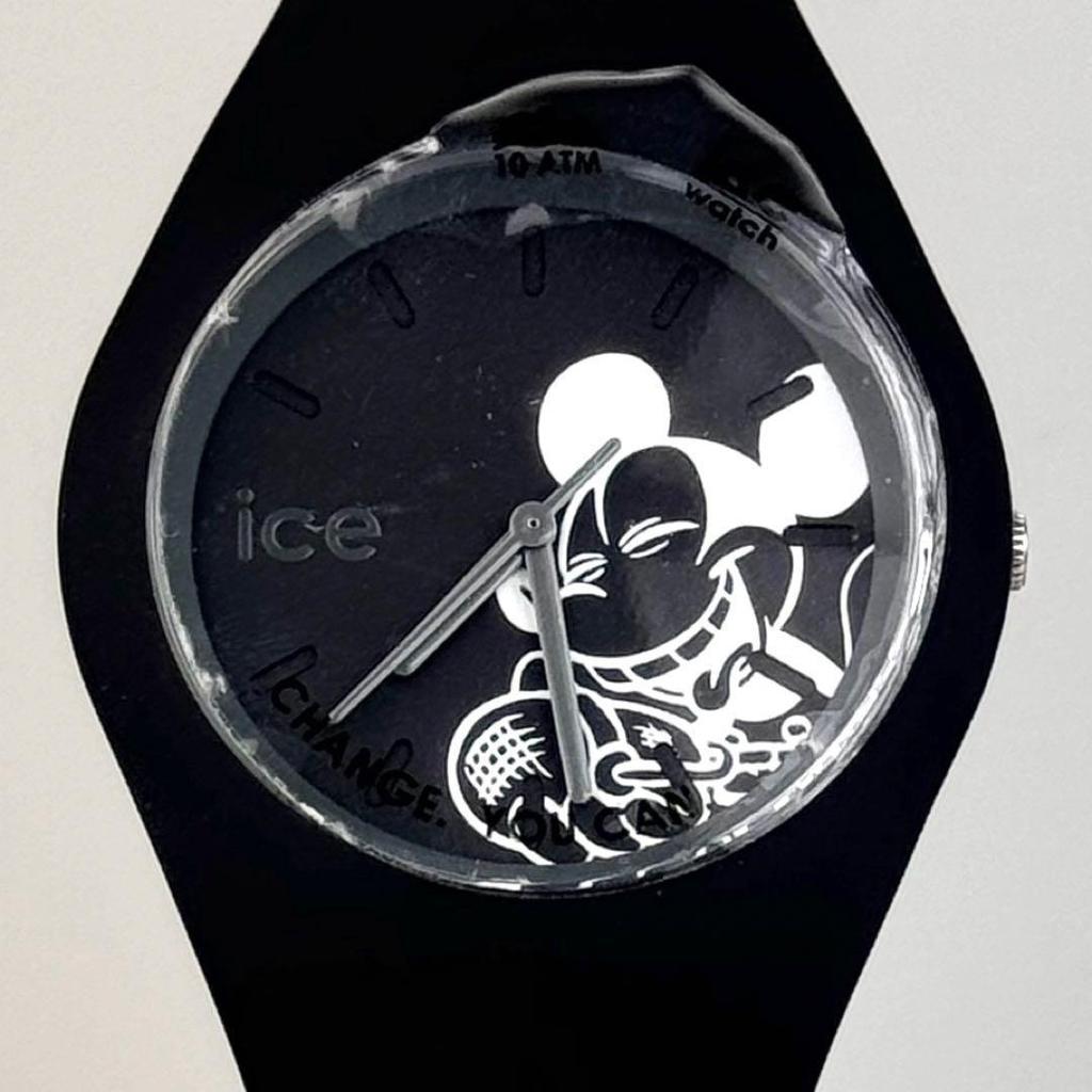 Used Unused/Battery Replaced Ice Watch 014768 Disney Mickey Mouse