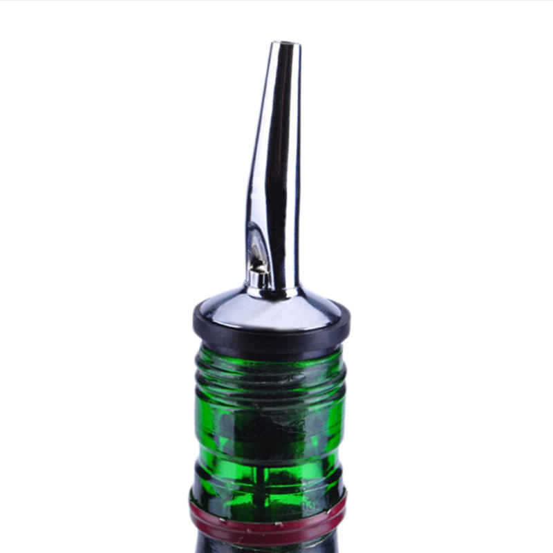 3X Stainless Steel Liquor Spirit Pourer Free Flow Wine Bottle Pour Spout Stopper