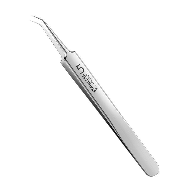 Hot No.5 German Ultra-fine Blackhead Remover Tweezers Professional Salon Pimple Acne Needle Cell Clip Comedone Extractor Tools