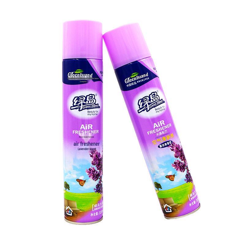 Green Island Air Freshener, 320ml - Long-Lasting Fragrant Deodorizer for Bedroom, Toilet, and Indoor Odor Removal.