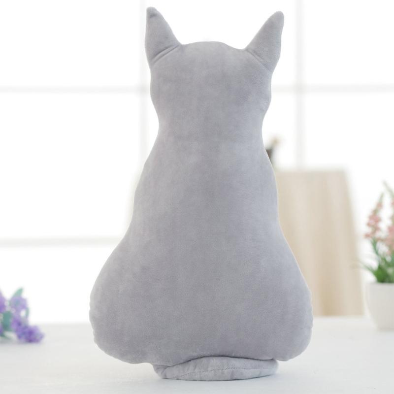 Birthday Gift Cat Back Shadow Pillow Soft and Comfortable Sofa Bed Cushion for Kids and Adults