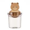 Toilet Bear Hug Toothbrush Cup Toothpaste Storage Rack Bathroom Non-punching Wall-mounted Drain Bear Storage Cup