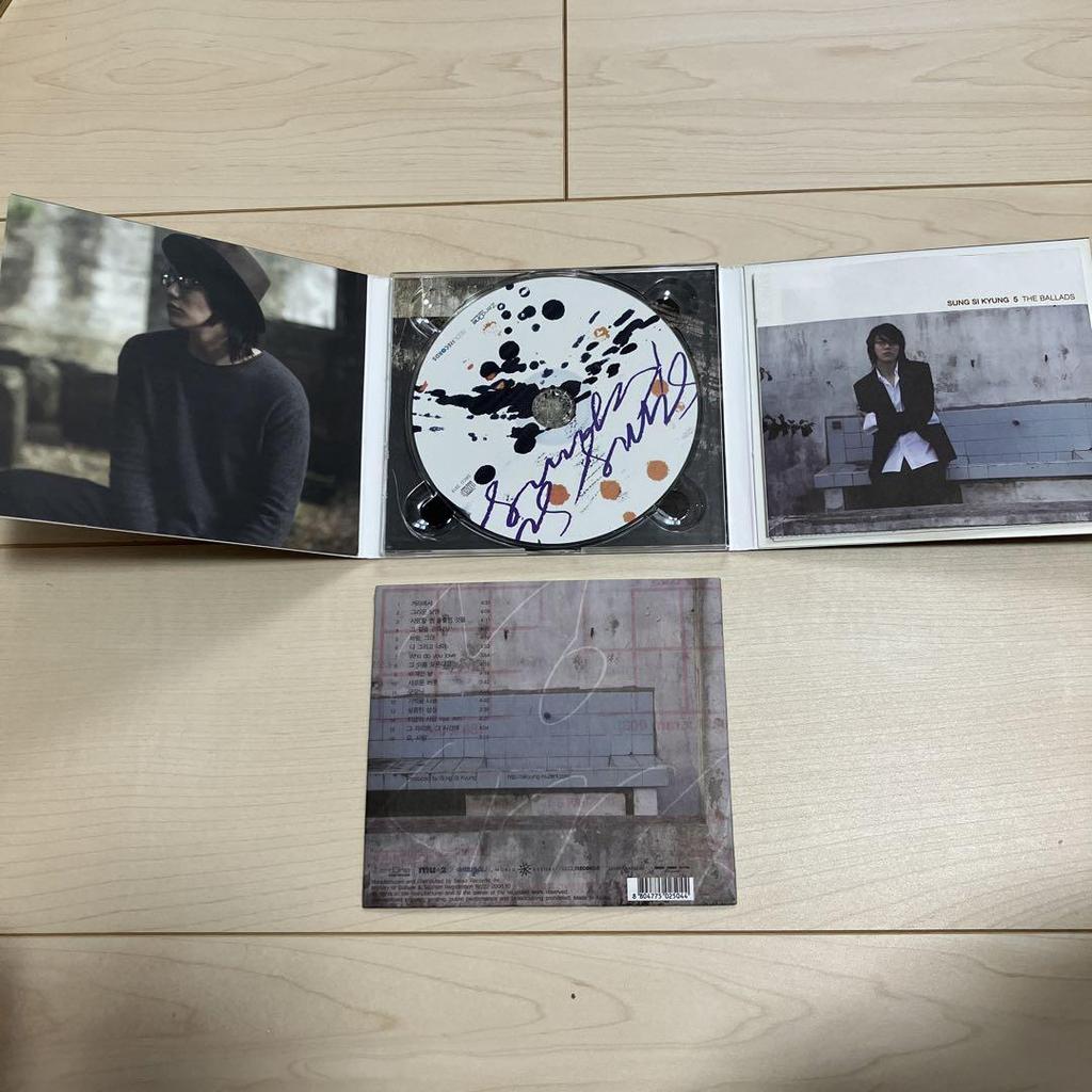 [USED] Korean Edition Sung Si Kyung 5th Album Music