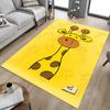 1PC Giraffe Pattern Extra Large Non Slip Floor Carpet, Office, Family, Bedroom Large Area Rug Indoor Rugs, Vibrant Colors