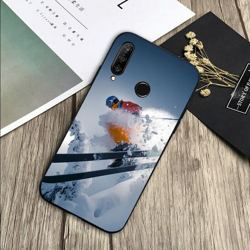 Ski Neige Snowboard Für Huawei Nova 5T 9 10 SE 7i 8i 11i 12i Y73 Y90 Y70 Y72 Y61 Y91 P60 Pro P40 P30 Lite Hülle