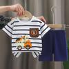 Ubrania dla dzieci Zestawy dla dzieci Chłopcy Dziewczęta T-shirty Szorty 2 sztuki Lato Bawełna Krótki Rękaw Ubrania dla dzieci Maluch Garnitur