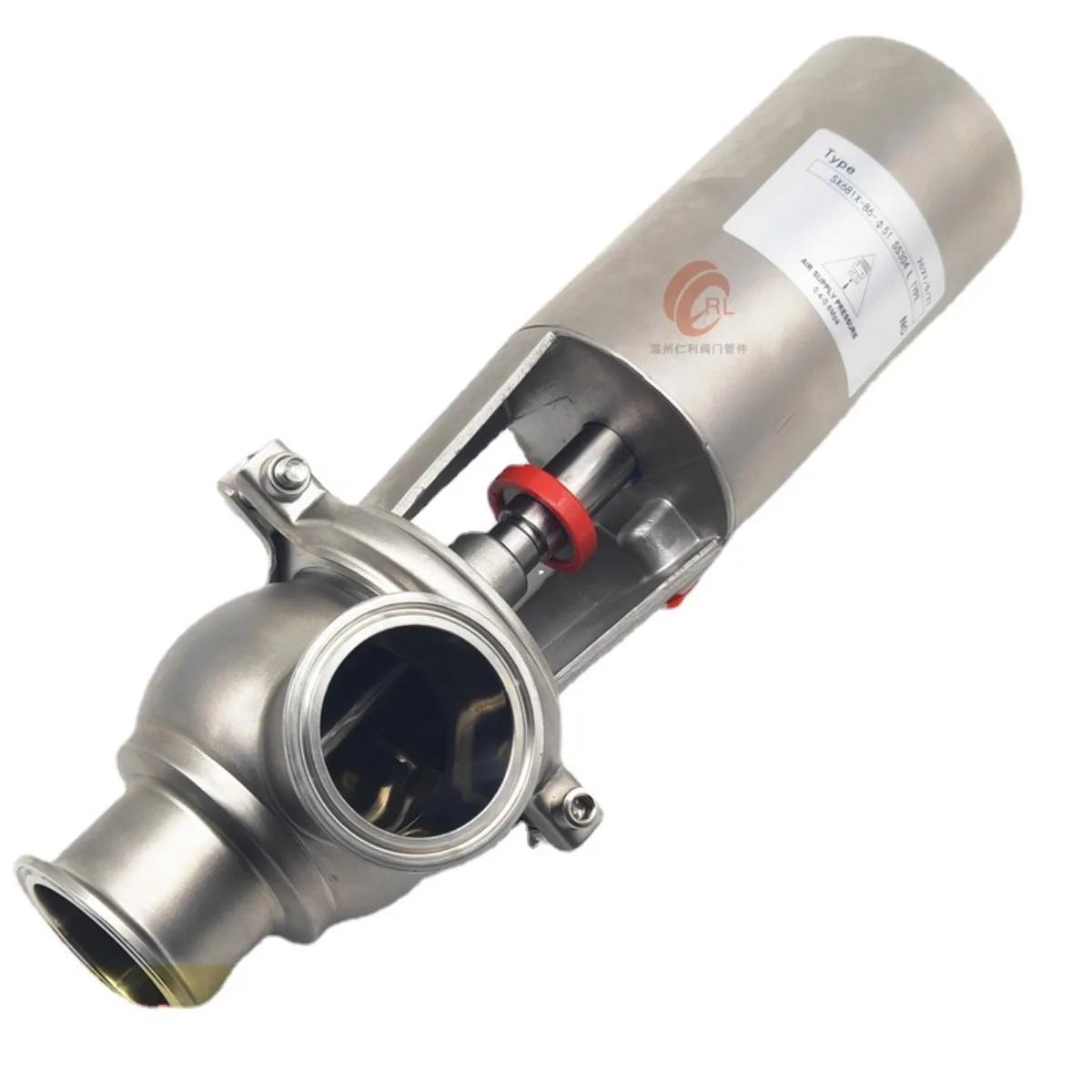 

1.5 2 2.5 Tri Clamp SUS 304 Stainless Steel Sanitary Pneumatic Reversing Switch Direction Valve Homebrew Beer 38mm K50.5mm&Other