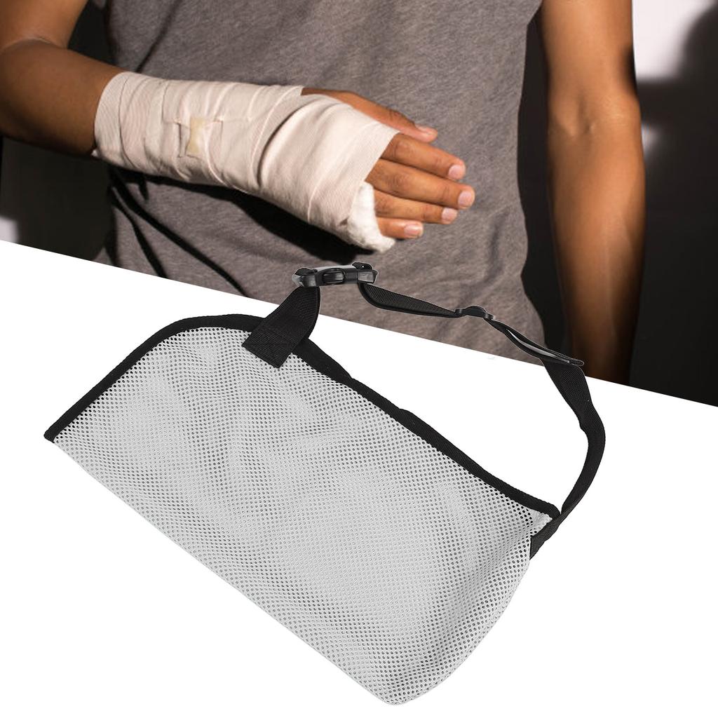 Arm Sling   Breathable Shoulder Sling with Detachable Shock Absorbing Shoulder Pads for Luxation Sprains