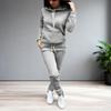Women Long Sleeve Pullover Hoodie and Jogger Pants Set 2 Piece Outfits Casual Tracksuit Lounge Wear Fall Sweatshirts