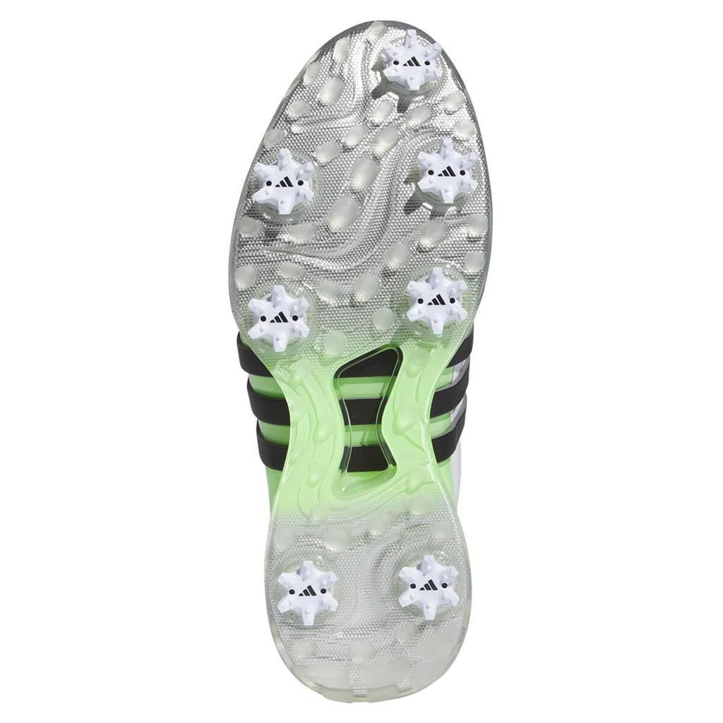 Golf Shoes Tour 360 24 Footwear Spark cm 2E [Adidas Golf] Men's White/Core Black/Green 28.0