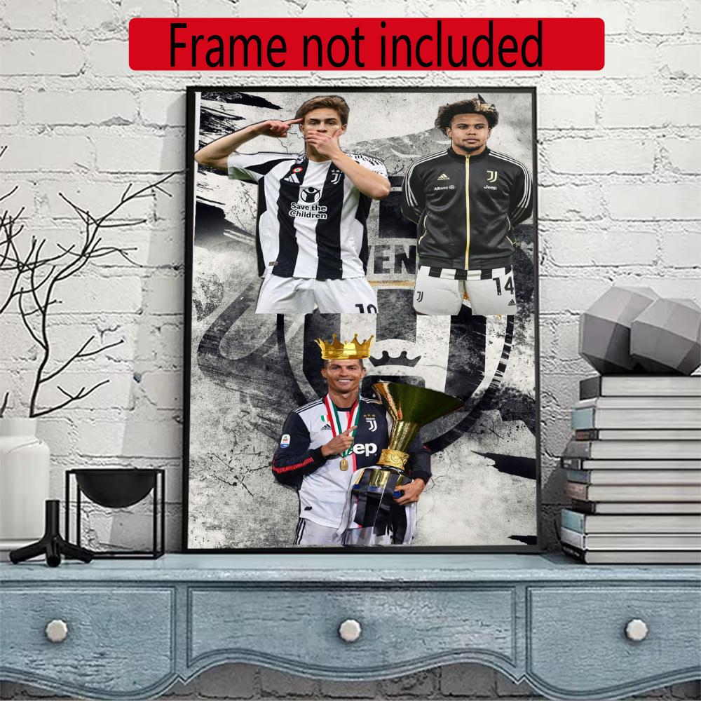 Juventus 5D Diamond Painting Round Diamond Rhinestones Mosaic Diamond Embroidery Wall Paintings Rhinestones Gift Frameless