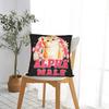 Alpha Male Cat Kitten Rainbow Floral Pillow Case Soft Pillow Cover Novelty Pillowcases For Sofa Home Decoration