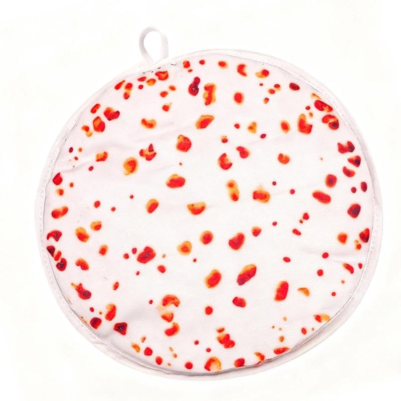 Insulated Tortillas Pouch Microwave Safe Bag For Heating Corn Shells Flatbreads Portable For Mexicans Meals Gatherings