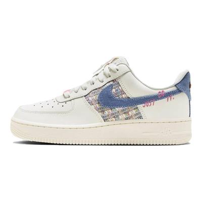 Nike Zapatillas para Mujer Nike Air Force 1 Low '07 Lx Swoosh de Mezclilla Bouclé FJ7740-141