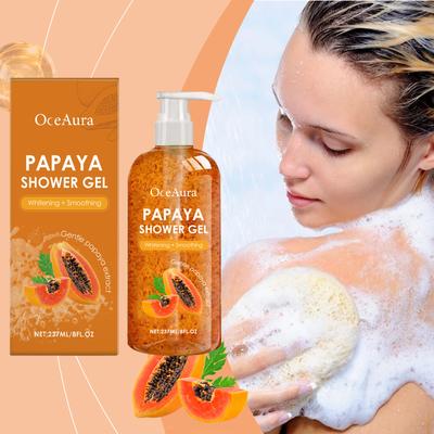 Gel douche embellisseur de peau Type parfum Huile rafraîchissante contrôle du sébum Parfum longue durée Hydratant pour le corps