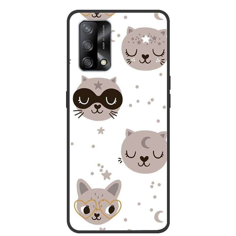 For Oppo A74 4G Case CHP2219 Funda Soft Silicone Cartoon Phone Case For Oppo A74 5G OppoA74 A 74 Cover Fundas Bumper Coque Capas