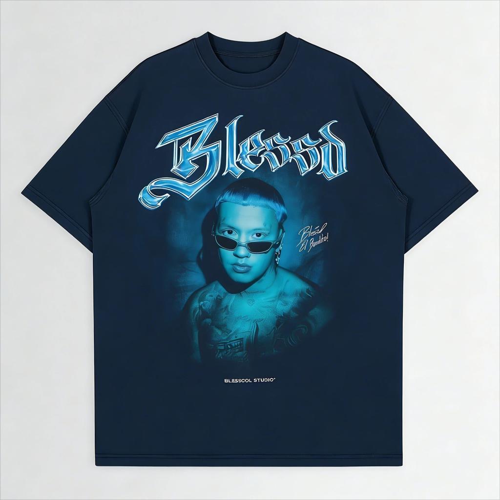 Summer Fashion Trendy Tee Blessed E.M.H.D.M. Tour USA 2026 Embroidered T-Shirt - Comfortable and Breathable Men's and Women's T-Shirt