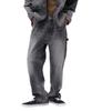 UNIVERSAL OVERALL DENIM DOUBLE KNEE PAINTER XL 010 PANTS, Men's Black, 783-5111201