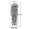 Full Arm Tattoo Sticker, Full Arm Big Picture Tattoo Sticker, Flower Arm Tattoo Sticker Tattoo