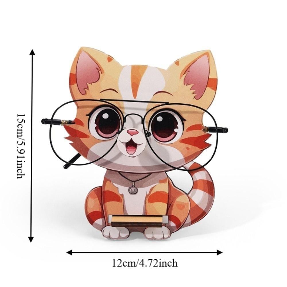 Hand-carved Animal Glasses Frame 3D Eyeglass Rack Cute Glasses Display Stand  Home Decor